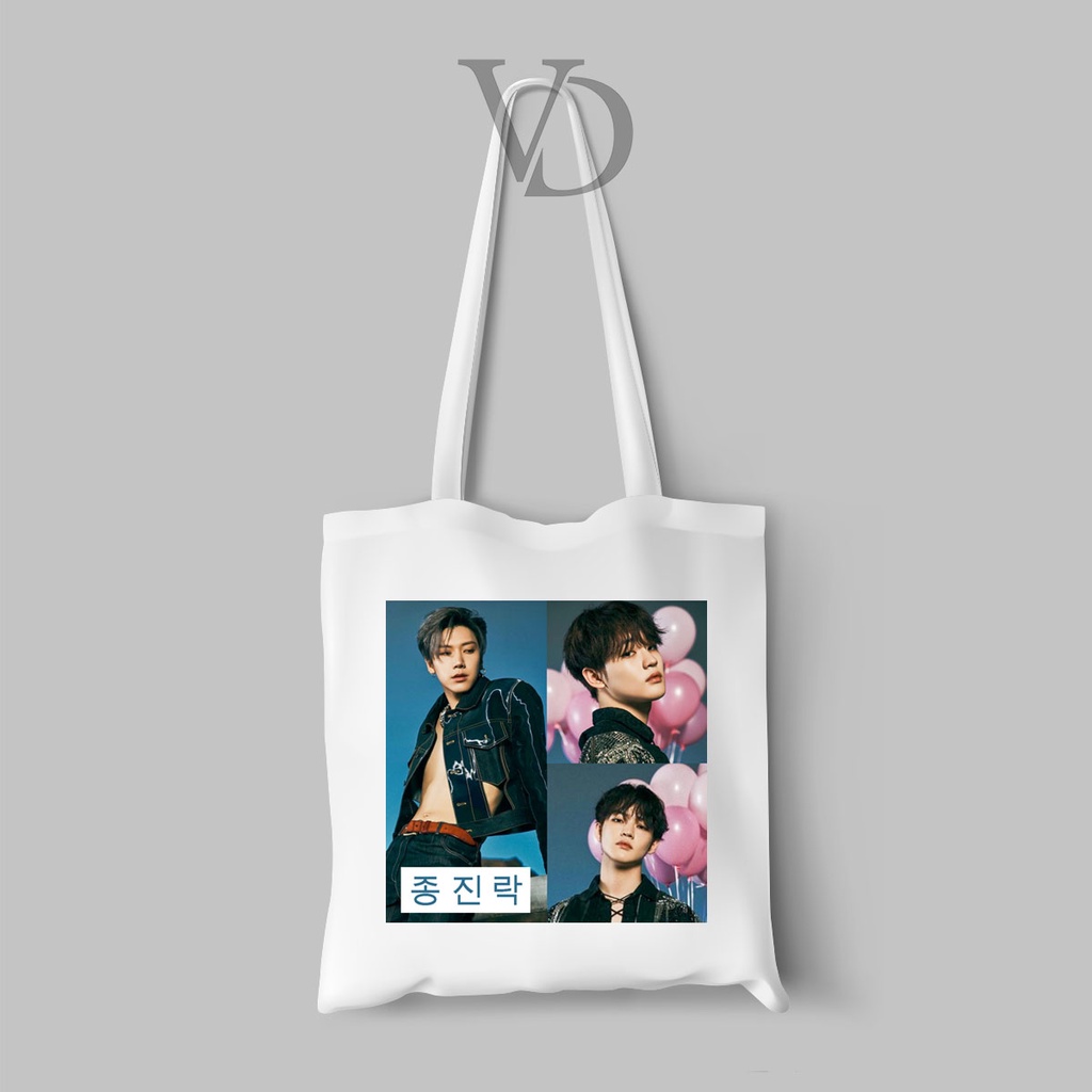 nct mark lee y2k logo Tote Bag for Sale by krystxllx