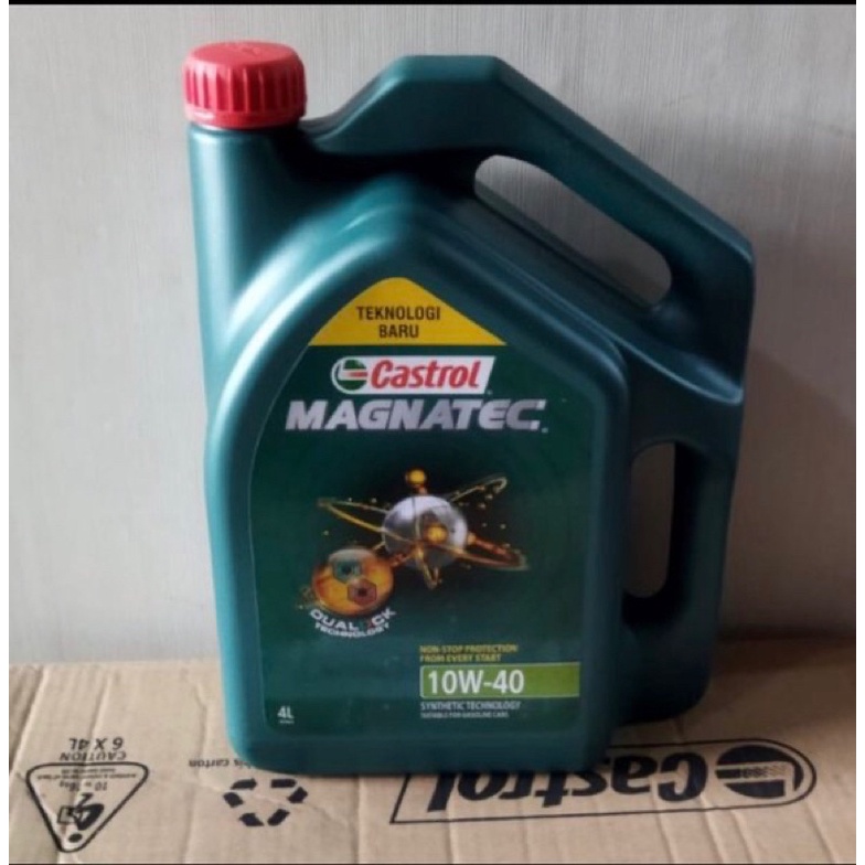 Jual OLI CASTROL MAGNATEC SAE 10W-40 GALON 4L (4 Liter) | Shopee Indonesia