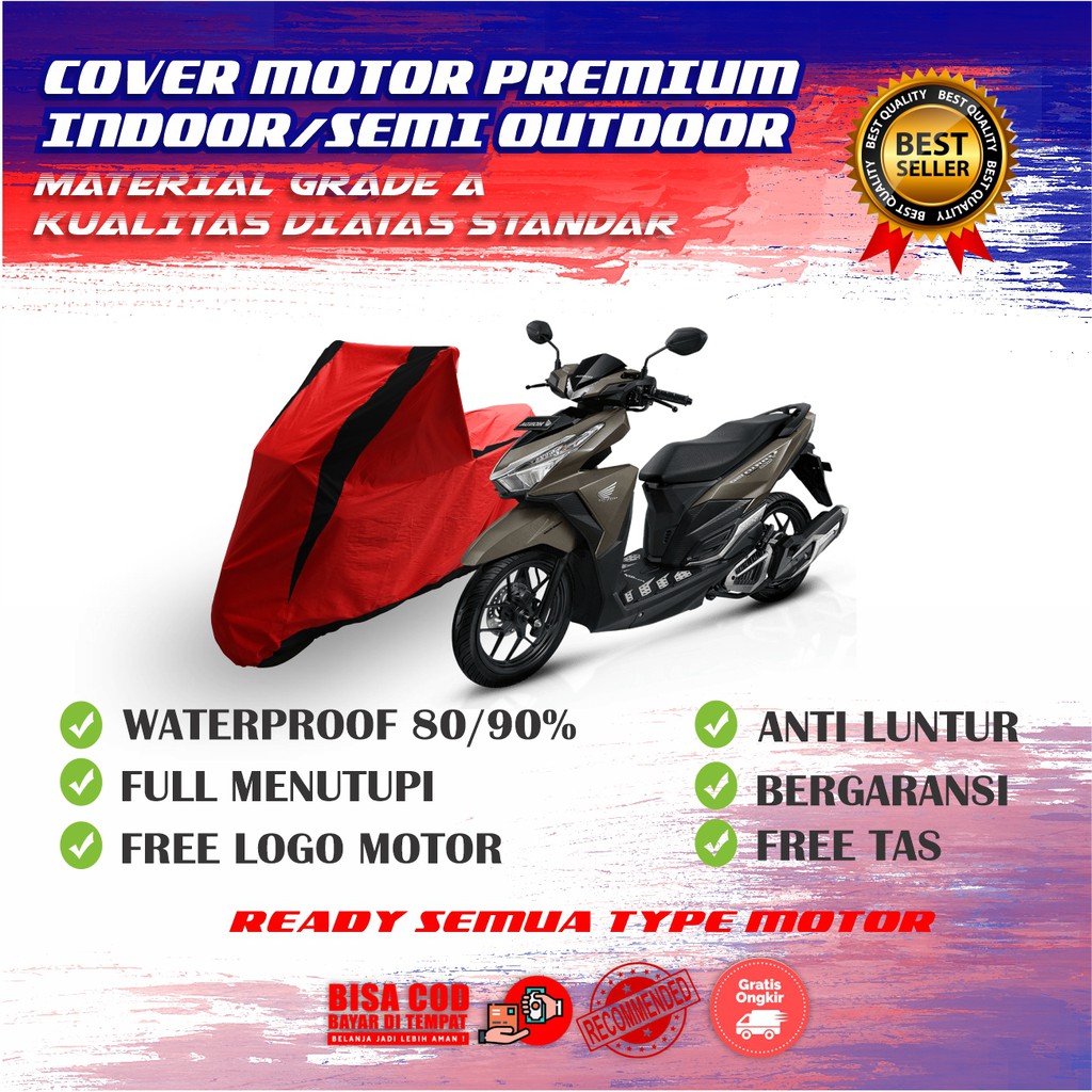 Jual Cover Motor Selimut Motor Jas Motor Tutup Motor Honda Vario