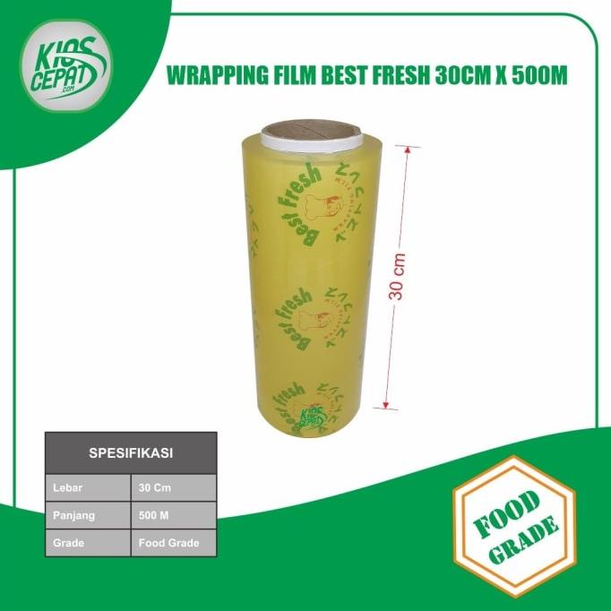 Jual Plastik Wrapping Makanan BEST FRESH Uk. 30cm x 500m (Wrapping Film ...