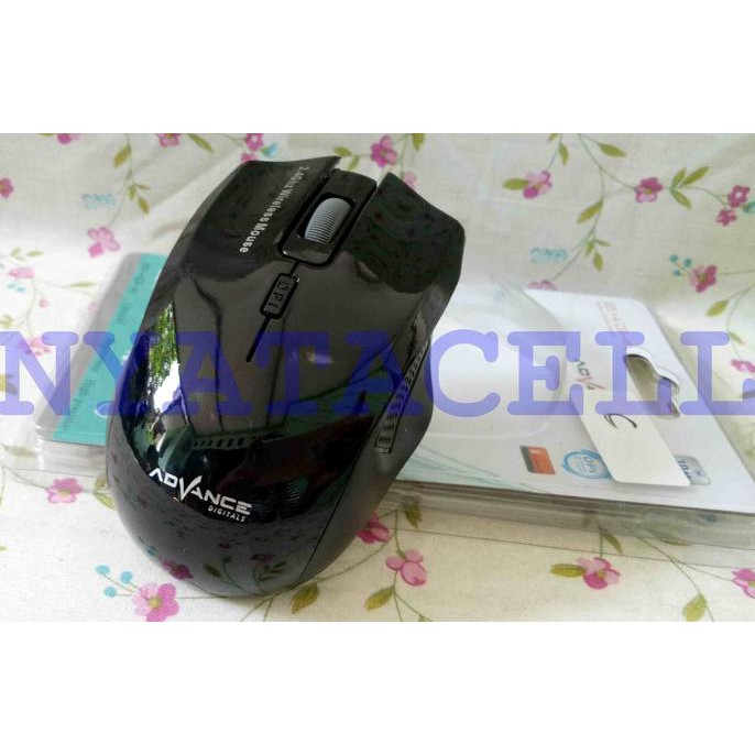 Jual Baru Mouse Wireless Advance Wm 502 C Optical/Usb For Laptop ...
