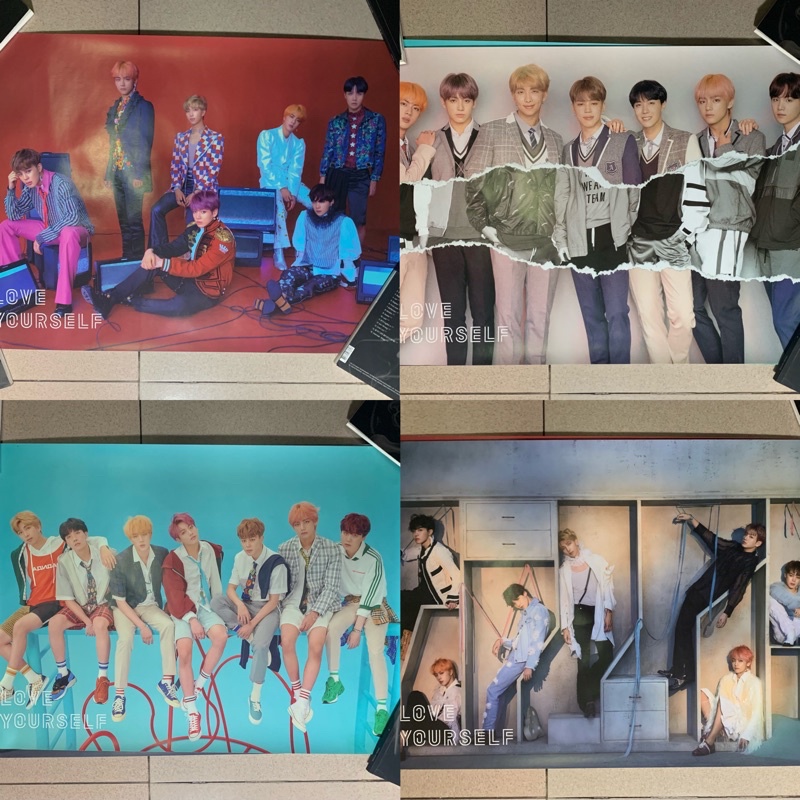 Jual Poster BTS Love Yourself (Answer Version) | Shopee Indonesia