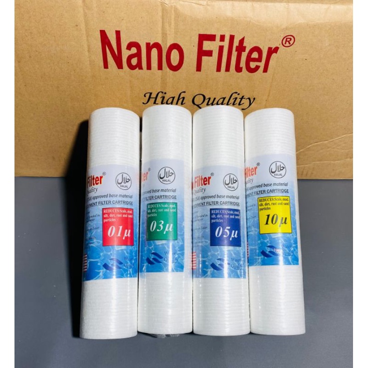 Jual Cartridge Filter 10" Nanofilter /Sediment Filter (Per-PCS ...