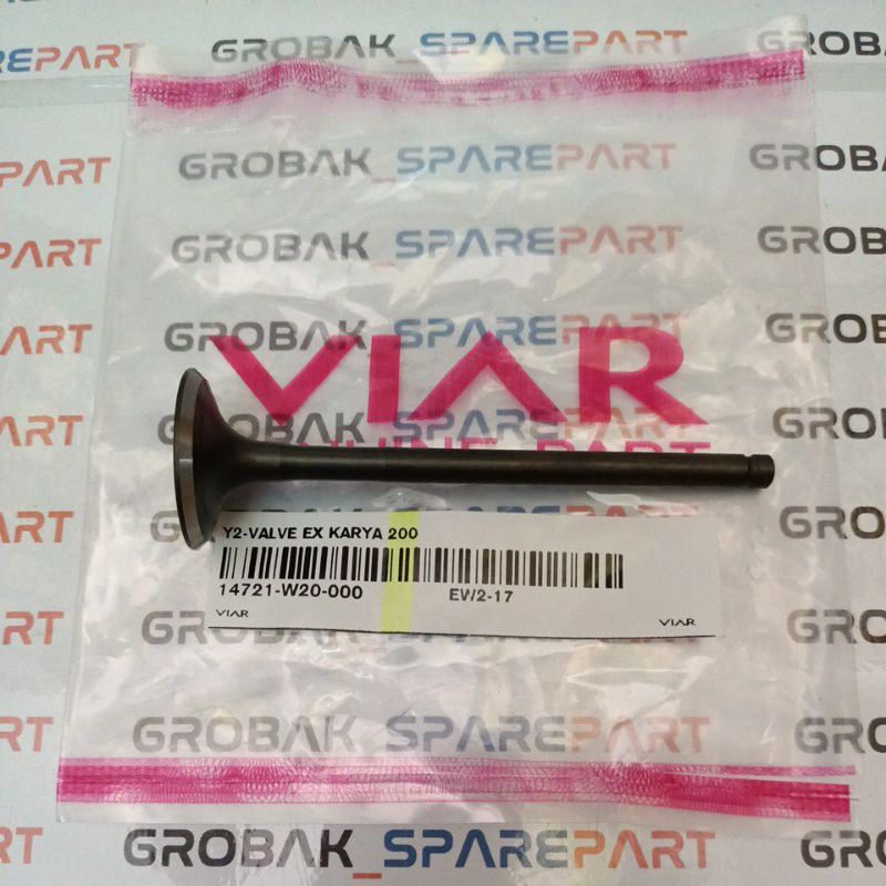 Jual Klep, Katup KELUAR (1 Biji), Valve EX Viar Karya 200cc Radiator ...