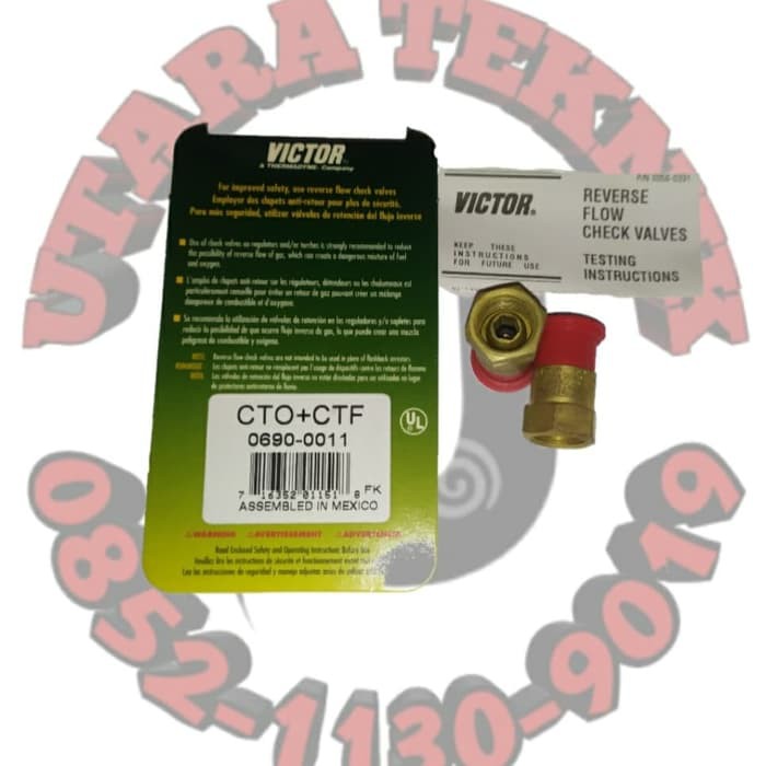 Jual Victor Check Valves CTO + CTF 0690 - 0011 | Shopee Indonesia