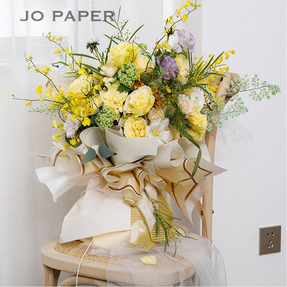 Jual [5 Lembar] Kertas Motif LV Bunga Buket Flower Wrapping Paper - Kab.  Bantul - Event Supplies