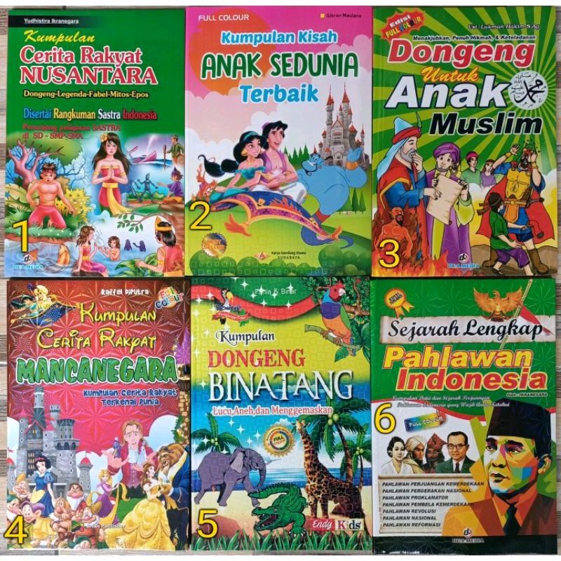 Jual Buku Dongeng NUSANTARA DUNIA | Shopee Indonesia