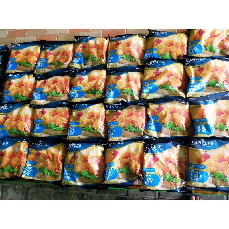 Jual CRISPY CHICKEN NUGGET KANZLER / CRUNCHY | Shopee Indonesia