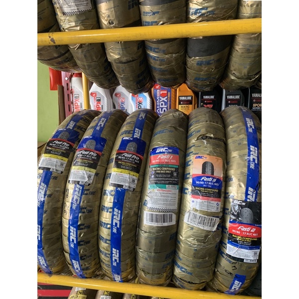 Jual ban balap IRC FASTI PRO 1,2,3 ban balap soft compound matic bebek ...