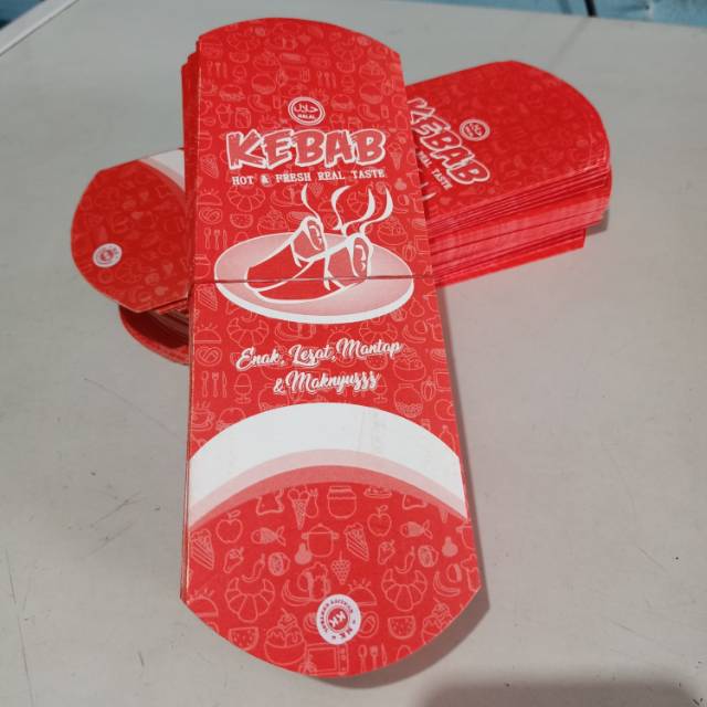 Jual Box Kebab mini / bungkus kebab kecil / box medium | Shopee Indonesia