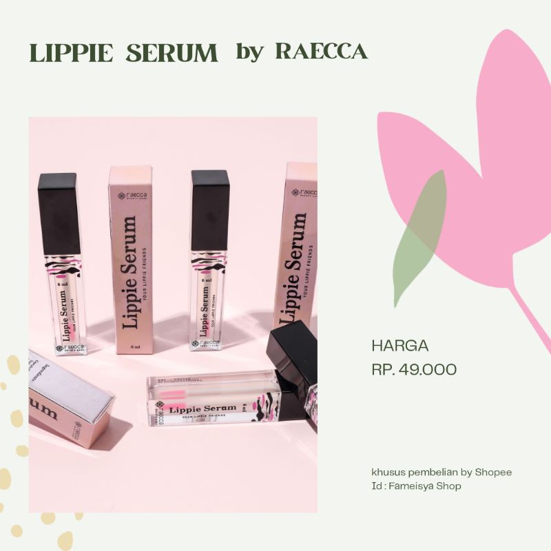 Jual Raecca Lippie Serum Terlengkap & Harga Terbaru April 2026 | Shopee ...