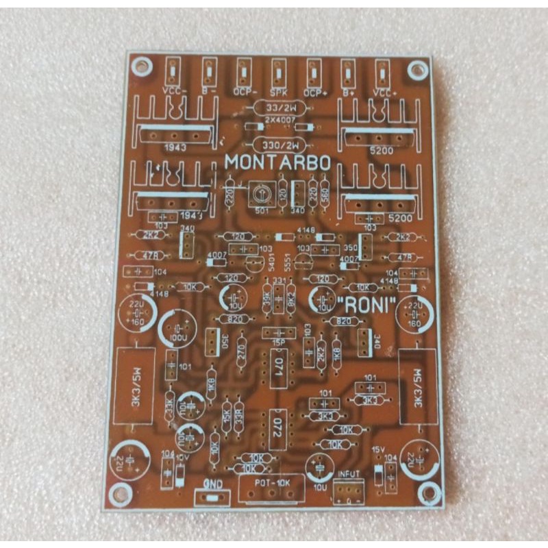 Jual PCB Driver Power Itali Montarbo 3000W Mono Fiber | Shopee Indonesia