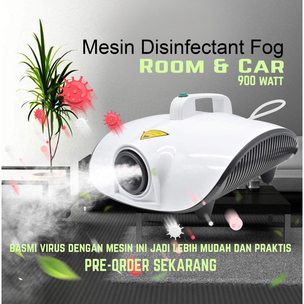 Jual Mesin Hot Fogging Disinfektan Asap Watt Free Cairan