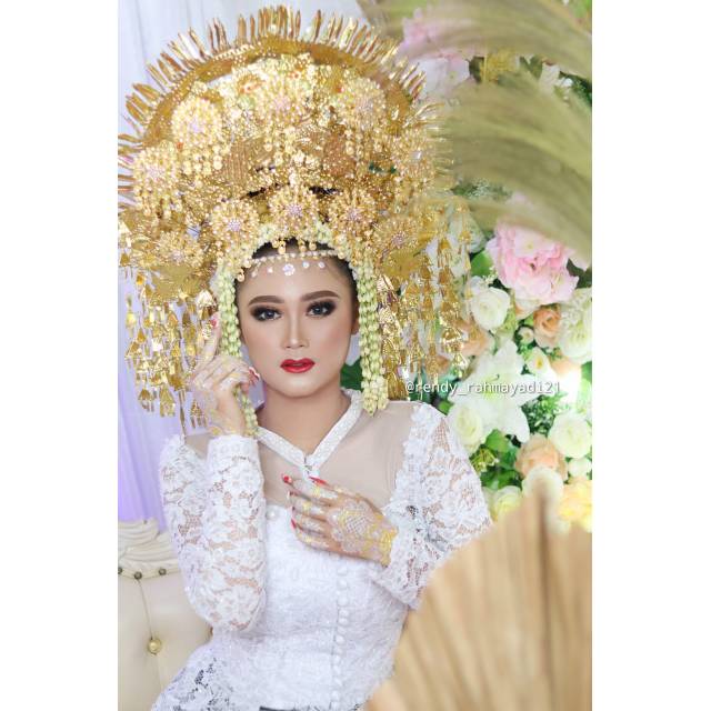 Jual Sunting Minangsunting Padang Suntiang Minang Suntiang Padang Mahkota Pengantin Bulek 9715