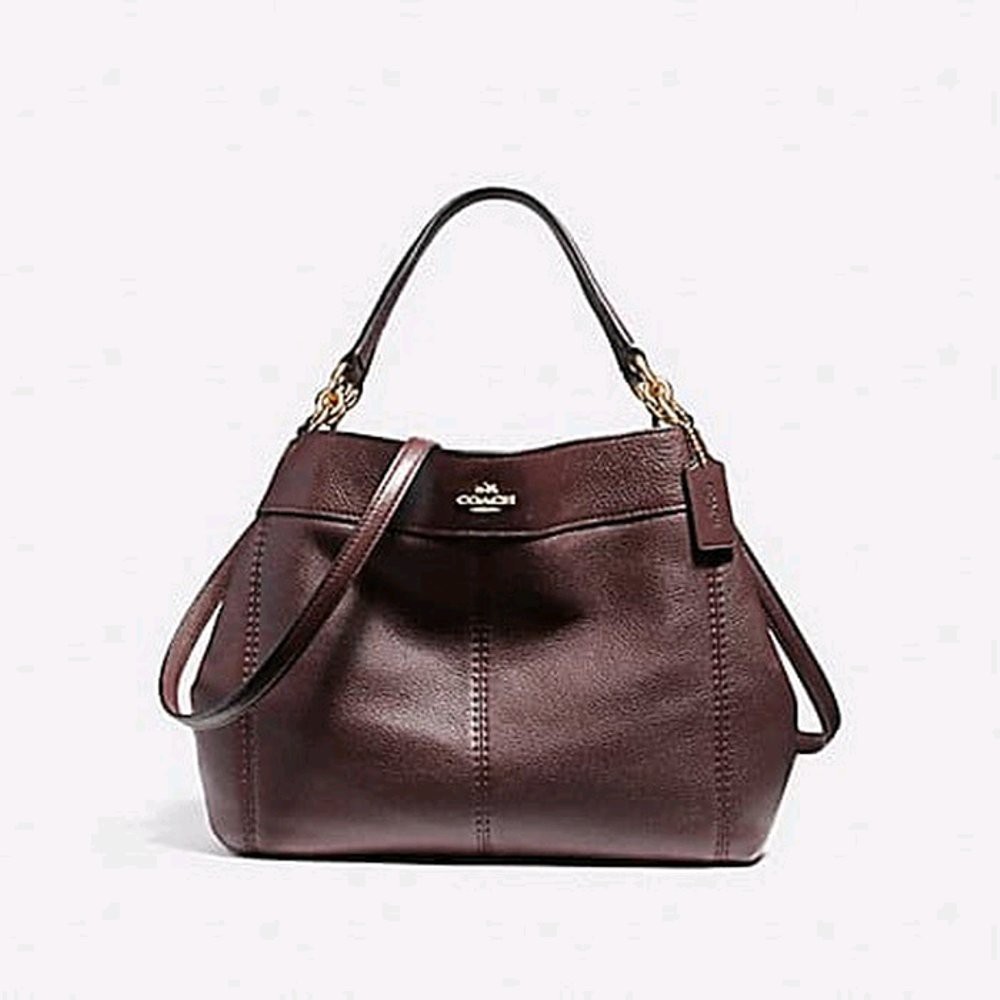 Coach lexy oxblood sale