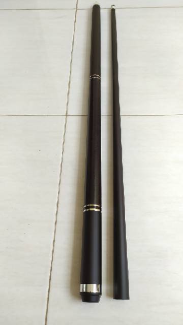 Jual NEW stick stik billiard biliard play black doff svb mirip carbon ...
