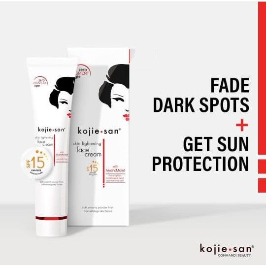 Jual KOJIE SAN SKIN LIGHTENING FACE CREAM SPF 15 WITH HYDROMOIST 22 GR