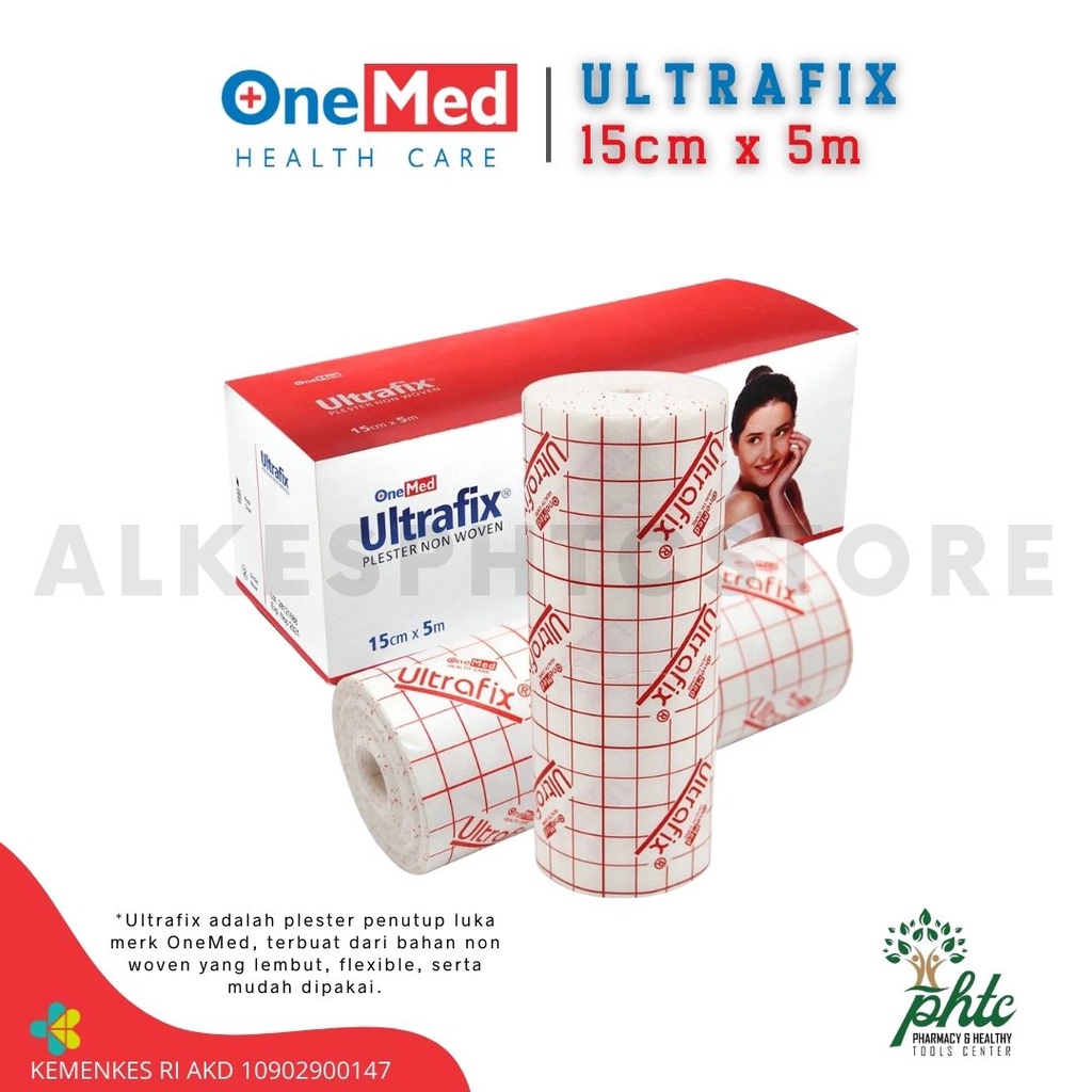 Jual Onemed Ultrafix Cm X M L Plester Non Woven Ultra Fix Shopee