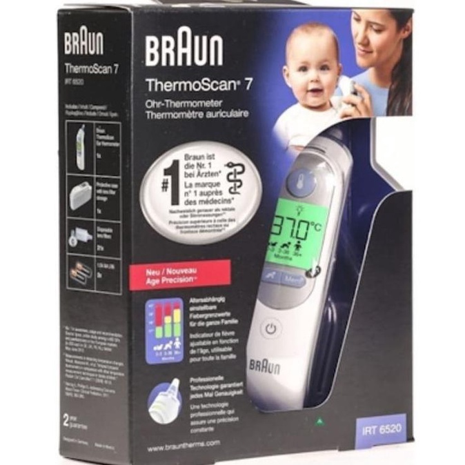 Jual BRAUN Thermoscan 7 Baby Ear Thermometer Termometer Bayi Telinga