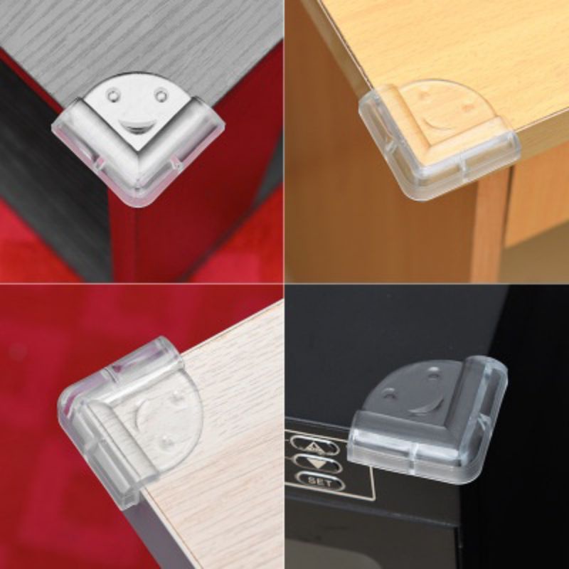 Jual Pelindung Sudut Meja Pengaman Siku Sudut Meja Silikon PELINDUNG