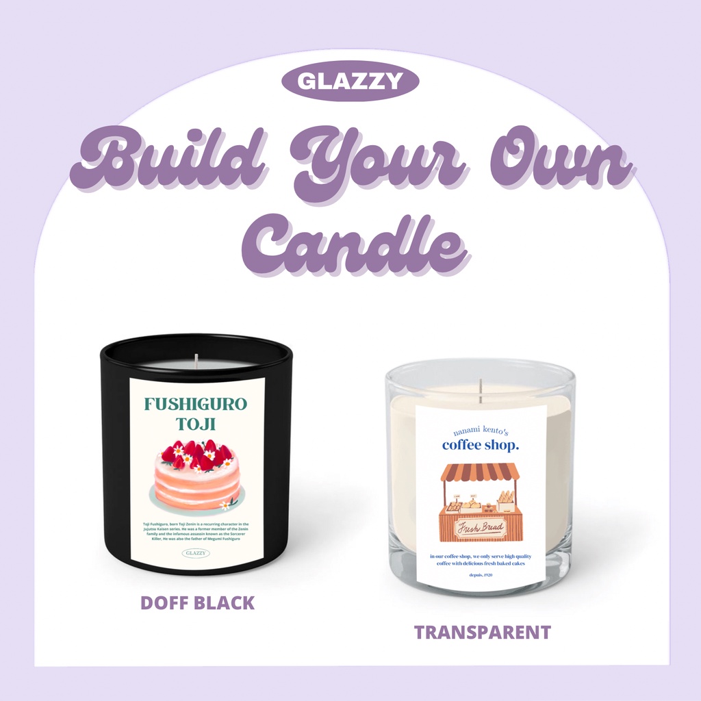 Jual scented candle jujutsu kaisen lilin anime pewangi ruangan