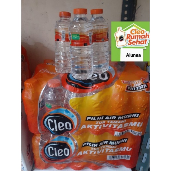 Jual Cleo Smart Botol Mini 220ml Isi 24 Pcs Shopee Indonesia 2441