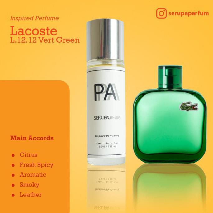 Lacoste discount parfum vert