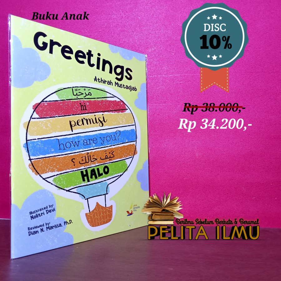 Jual Buku Anak Greetings - Sapaan Dan Salam (Bilingual English ...