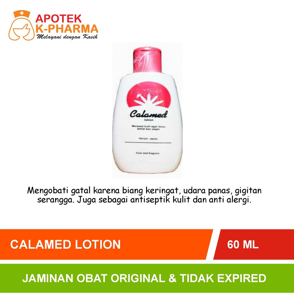 Jual Calamed Lotion Isi 60ml Obat Original Promedic | Shopee Indonesia