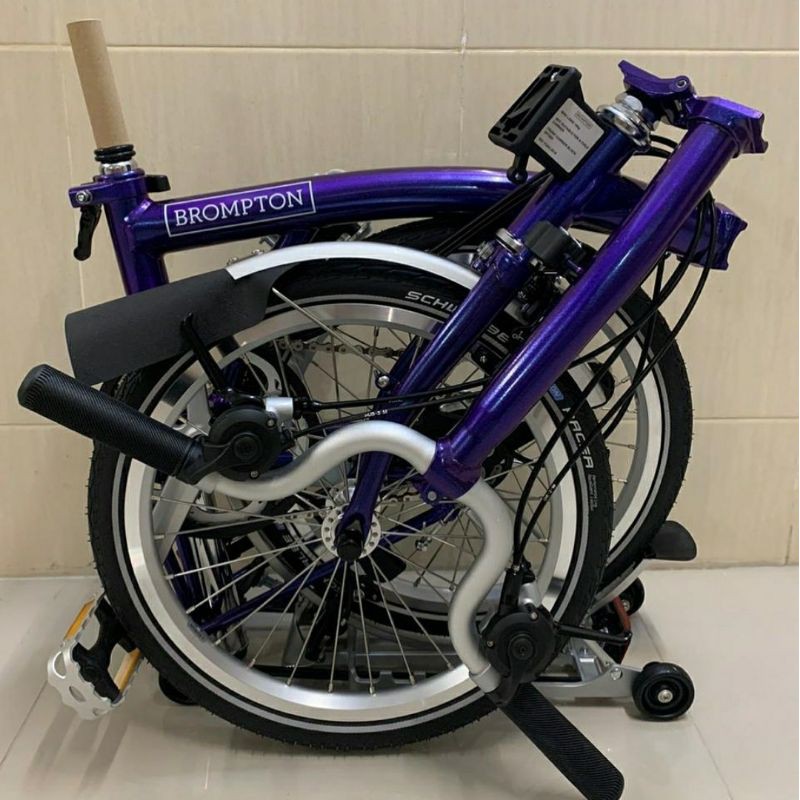 Brompton m6l shop purple metallic