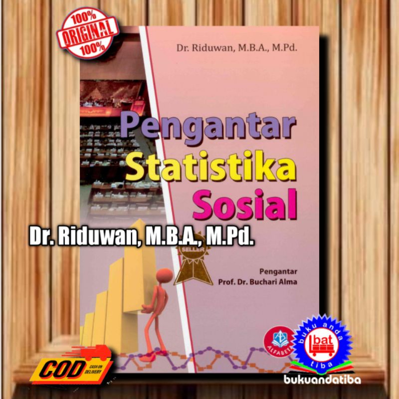 Jual Buku Pengantar Statistika Sosial - Dr. Riduwan, M.B.A., M.Pd ...