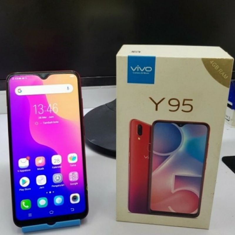 Jual HP VIVO Y95 4/32GB FULLSET GARANSI Shopee Indonesia