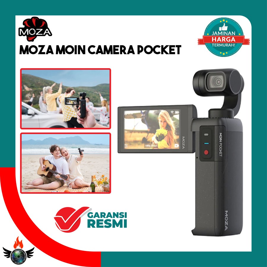 Jual Moza Moin camera Pocket - Gimbal Stabilizer Action Camera | Shopee