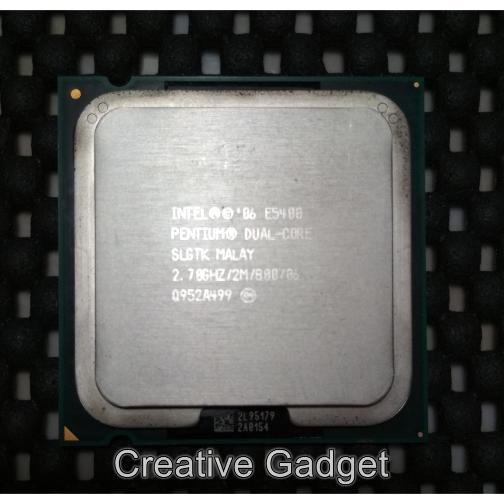 Jual Intel Processor Dual Core e5400 - 2,7 GHz LGA 775 - 800 MHz FSB ...