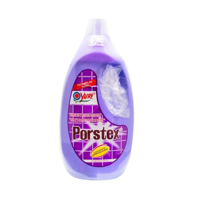 Jual Porstex Floor Cleaner Ungu Botol 1000 ml | Shopee Indonesia