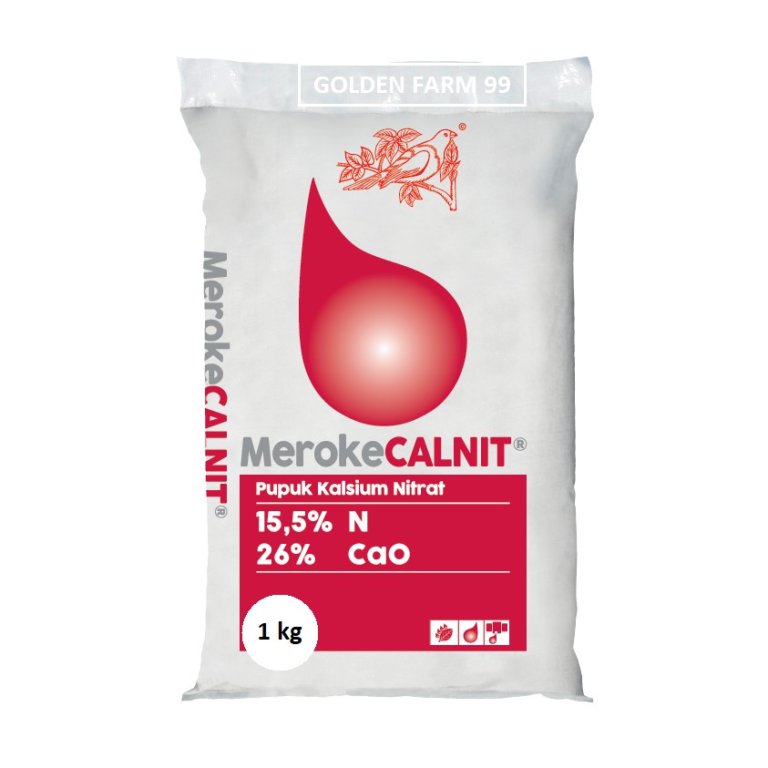 Jual Pupuk kalsium nitrat MEROKE CALNIT Original pack harga tejangkau ...