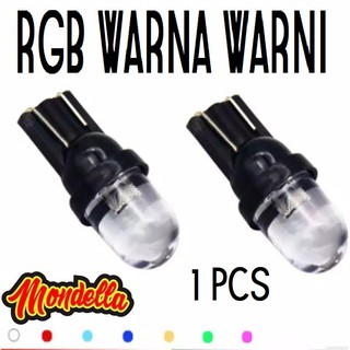 Jual Cod Lampu Led T Rgb Pelangi Warna Warni Sein Sen Sein Riting Riting Senja Kota Mobil