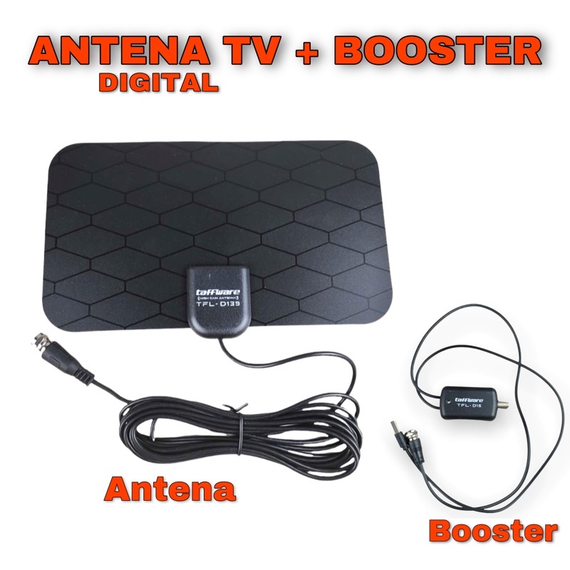 Jual Booster Antena Taffware Penguat Sinyal Antena Tv Amplifier Signal