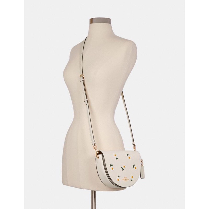Jual ORIGINAL 100 Coach 2863 Ellen Crossbody With Daisy Embroidery Shopee Indonesia