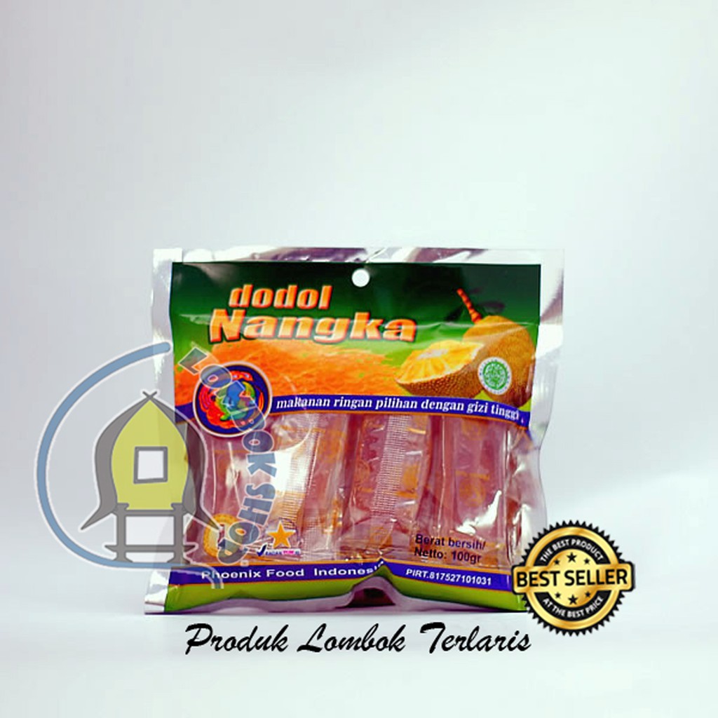 Jual Dodol Rumput Laut Phoenix Rasa Nangka Khas Lombok 90 Gram | Shopee ...