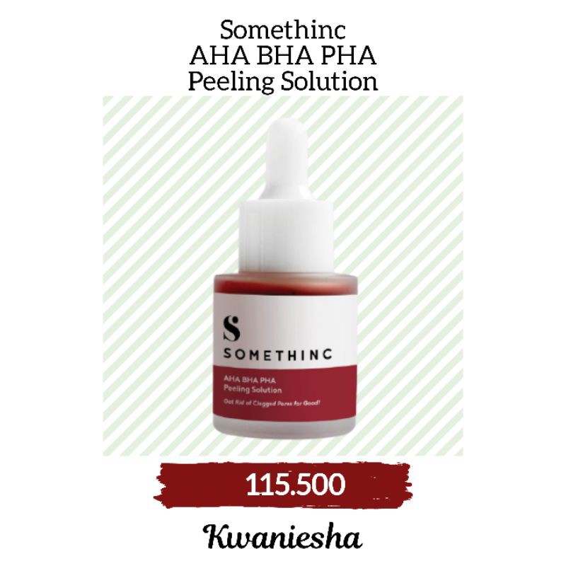 Jual Somethinc AHA BHA PHA peeling solution / somethinc aha bha ...