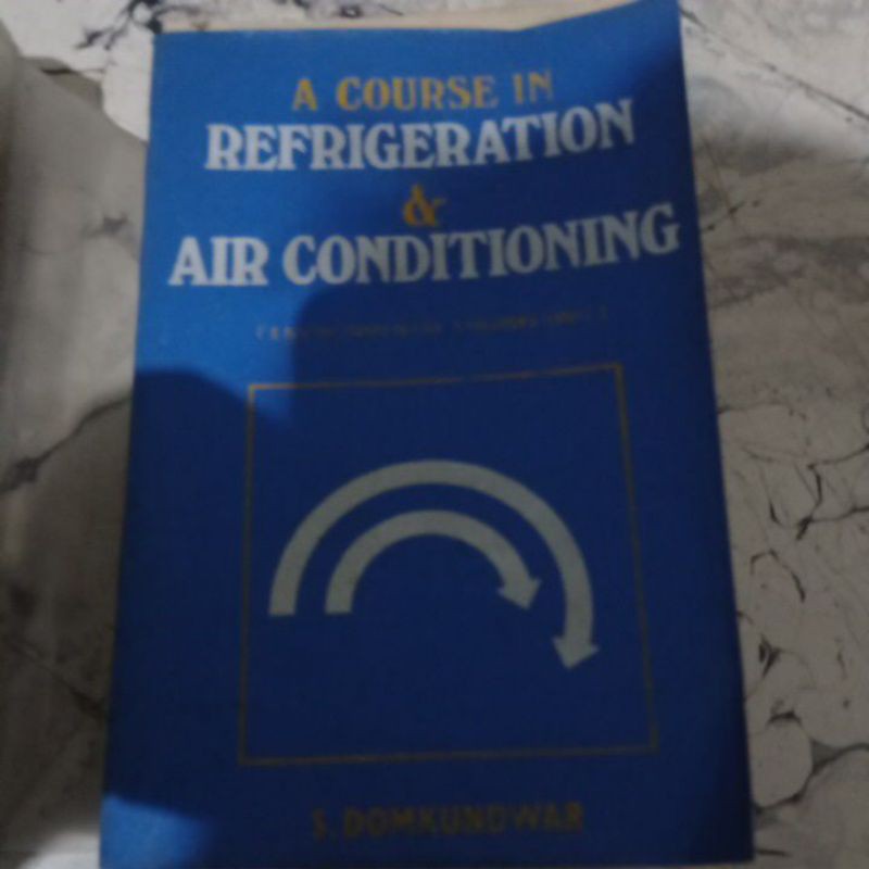 Jual buku a. course in refrigeration & air conditioning | Shopee Indonesia