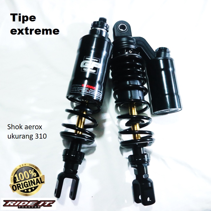 Jual shok aerox extreme tabung stelan rebound, compression,spring ...