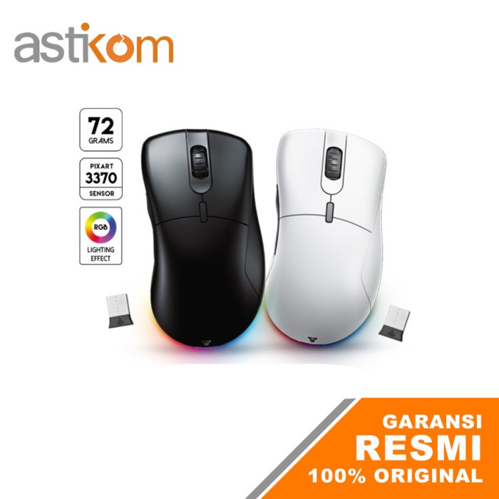 Jual Mouse Gaming Fantech HELIOS GO XD5 Wireless RGB Dual Mode PIXART ...