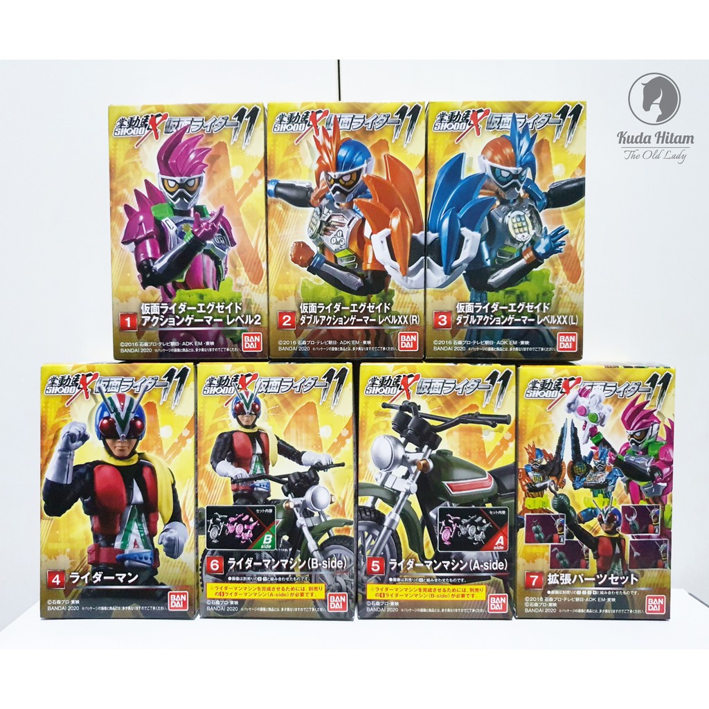 Jual Shodo-X Kamen Rider 11 Double Ex-Aid Action Gamer Level 2 XX ...