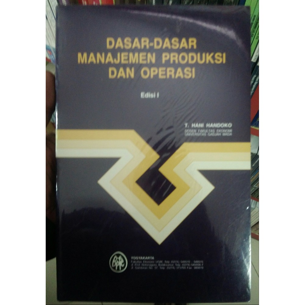 Jual Dasar Dasar Manajemen Produksi Dan Operasi Edisi 1 ORIGINAL ...