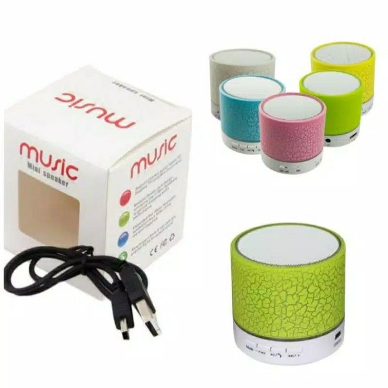 Jual Speaker Bluetooth Music LED Portable Mini Bluetooth /Speaker Retak ...
