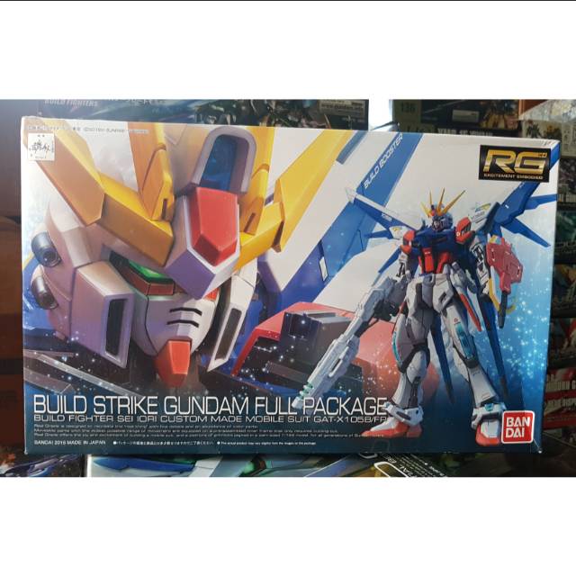 Jual RG Build Strike Gundam Full Package | Shopee Indonesia