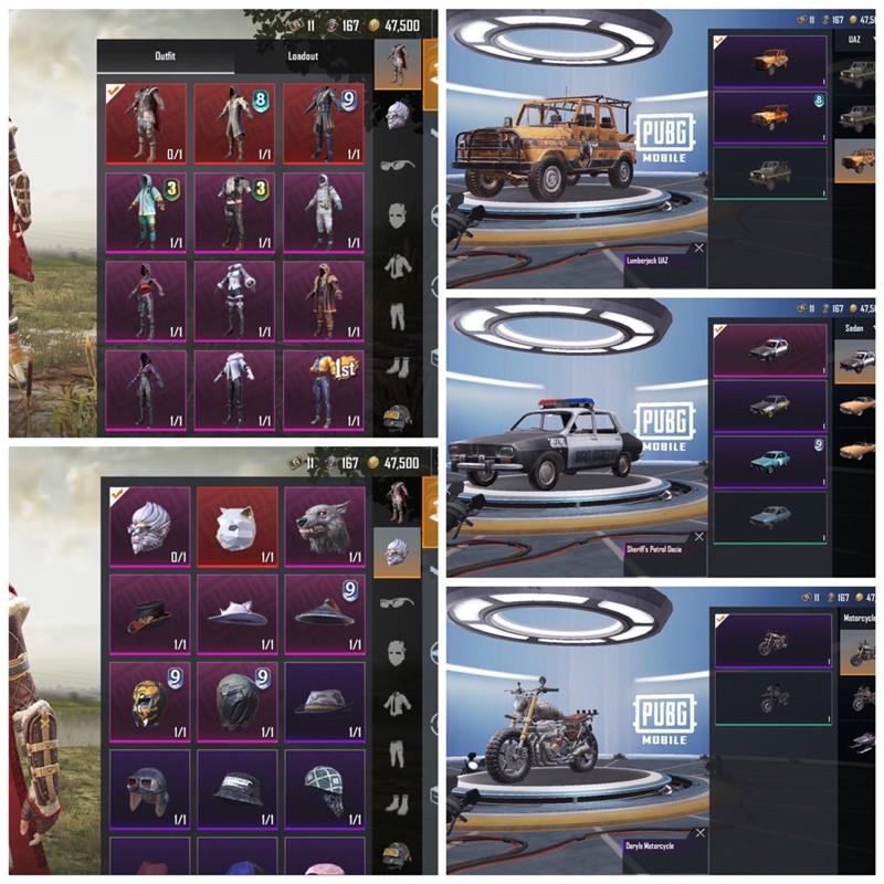 Jual Akun pubg mobile 2 account sultan Shopee Indonesia