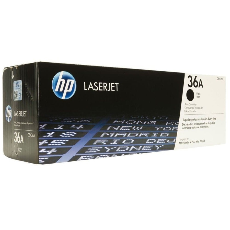 HP 36A Black Original Laserjet Toner Cartridge (3)